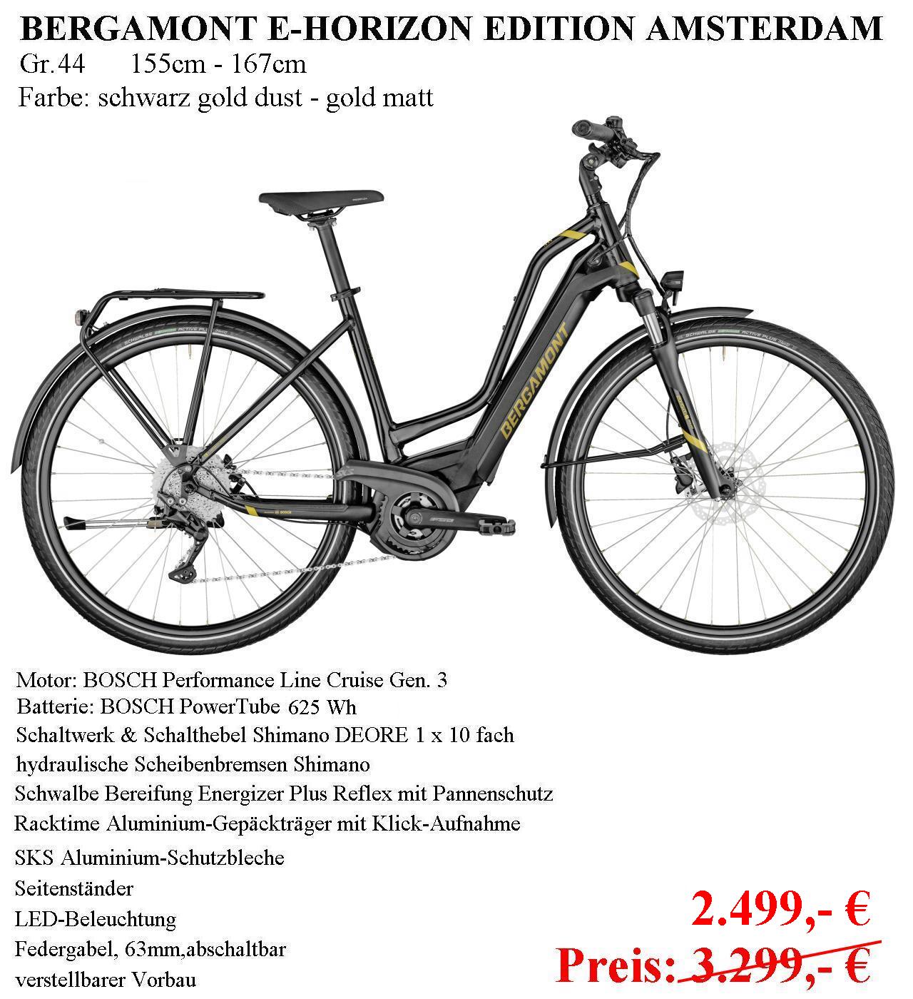 E Horizon Edition Amsterdam sw Gr.44 2022 überar