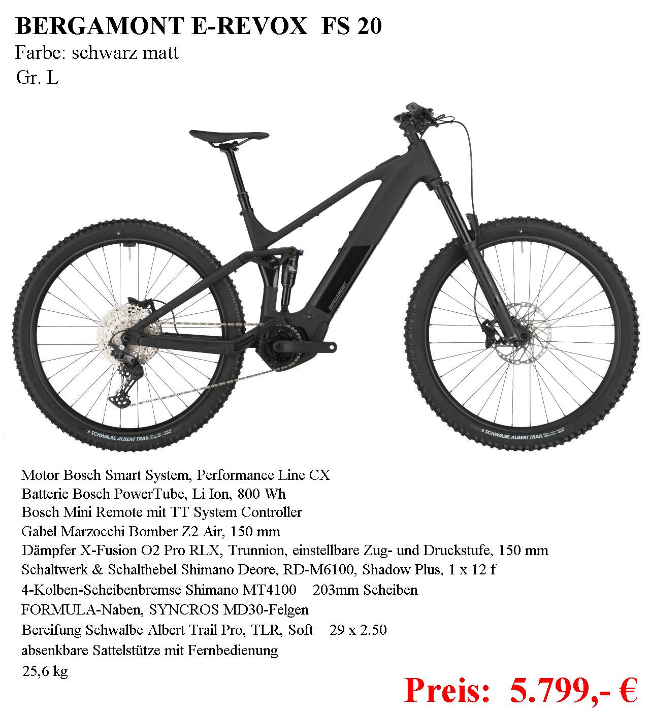 E Revox FS20 Gr. XL sw 2025