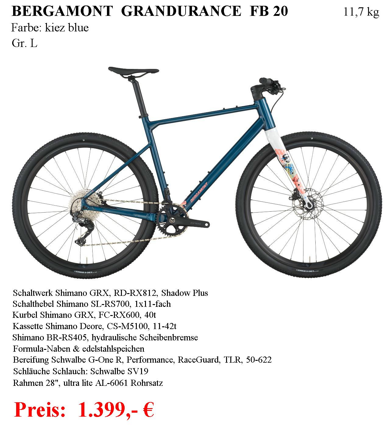 Grandurance FB 20 blau