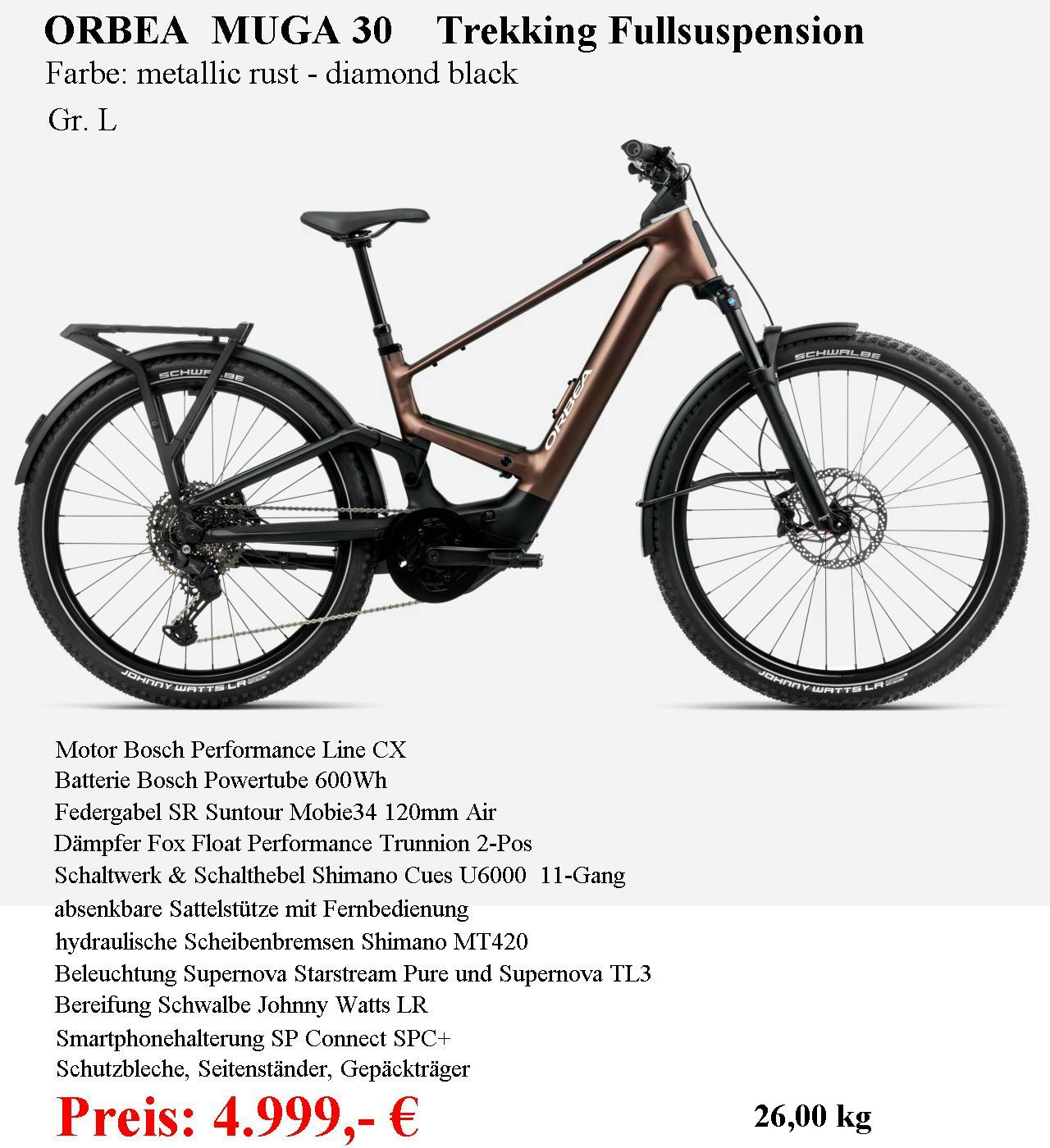 Muga 2026 rust sw Gr.L