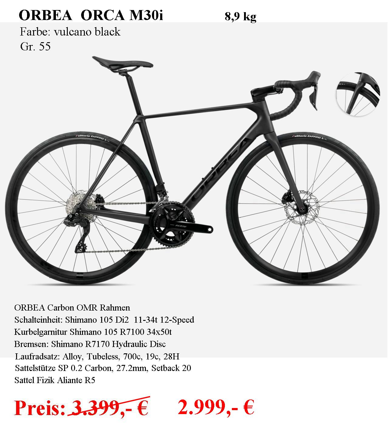 ORCA M30i Gr.55 vulcano black 2025