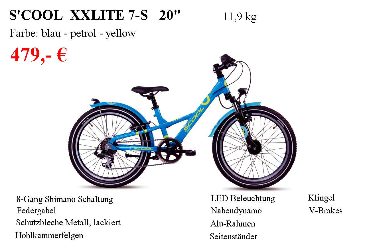 XXLite Alloy 20 7 S blue petrol 2021